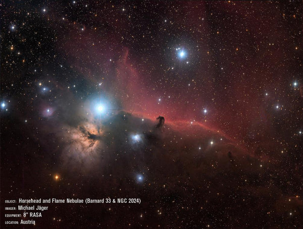 Celestron RASA 8" Image of Horshead Nebula